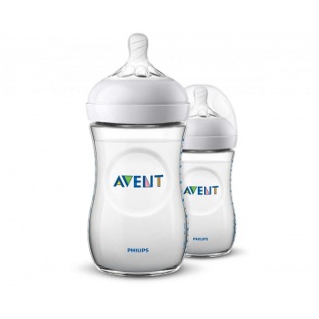 Бутылочка Philips Avent Natural с 1 мес. 260 мл 2 шт.