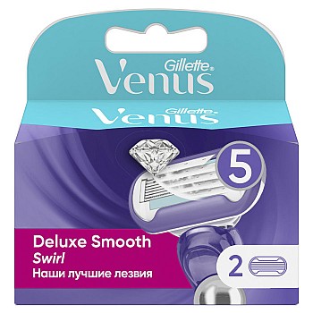 Venus Extra Smooth Swirl Сменные кассеты 2 шт.