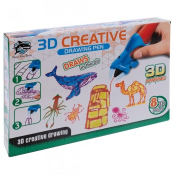Fitfun Toys Набор детских 3D-ручек 8 шт. 8808-4