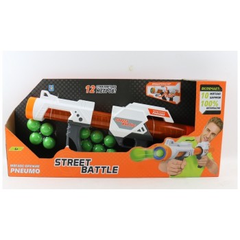 1 Toy Игрушечное оружие с мягкими шариками Street Battle