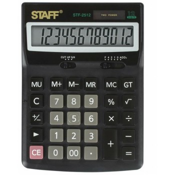 Staff Калькулятор настольный STF-2512 12 разрядов