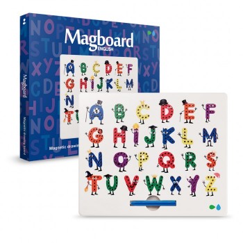 Назад к истокам Магнитный планшет для рисования Magboard Алфавит English