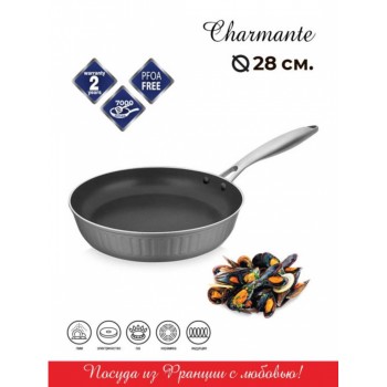 Vensal Сковорода Charmante кованая 28 см VS1022