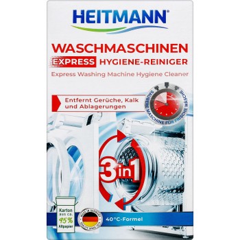 Heitmann Экспресс-очиститель для стиральных машин Waschmaschinen Hygiene-Reiniger Express 250 г