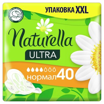 Naturella Ultra Женские гигиенические ароматизированные прокладки с крылышками Нормал 40 шт.