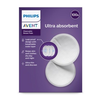 Philips Avent Одноразовые вкладыши для бюстгальтера Philips Avent, 100 шт. SCF254/13