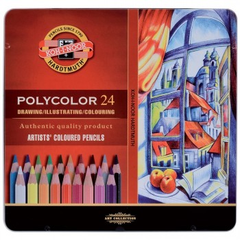Koh-i-Noor Набор карандашей цветных Polycolor 24 цвета