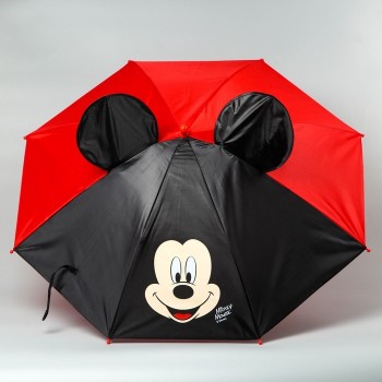 Зонт Disney детский с ушами Микки Маус 70 см