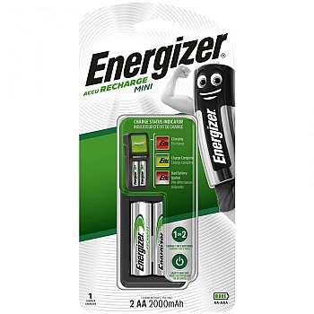 Energizer Зарядное устройство Mini с аккумуляторами AA (HR06) 2000mAh