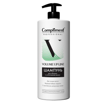 Compliment Professional Volume up Line Шампунь для объема и уплотнения волос 1000 мл