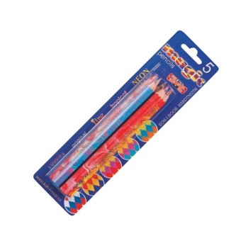 Koh-i-Noor Набор карандашей Magic с многоцветным грифелем 5 шт.