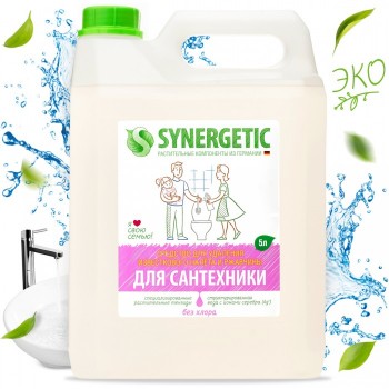 Synergetic Средство для мытья сантехники 5 л