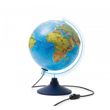 Globen Глобус Земли физико-политический интерактивный с подсветкой D-250 мм