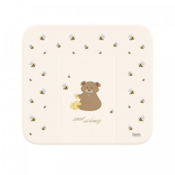 Nuovita Матрасик для пеленания Honey Bear мягкий 75х72 см