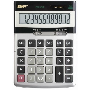 Staff Калькулятор настольный STF-1312 12 разрядов