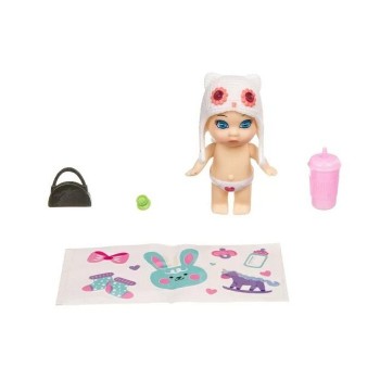 Bondibon Игровой набор OLY Кукла в шаре шапочке-ушанке с животным