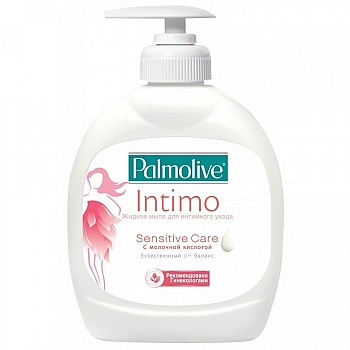 Palmolive Жидкое мыло для интимной гигиены Intimo с молочной кислотой 300 мл