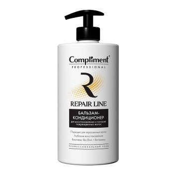 Compliment Repair Line Бальзам-кондиционер для восстановления и питания поврежденных волос 750 мл