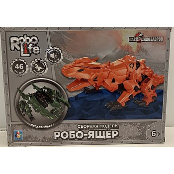 1 Toy RoboLife Сборная модель Робо-ящер (46 деталей)