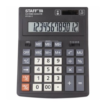 Staff Plus Калькулятор настольный STF-333