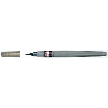 Pentel Кисть с пигментными чернилами Brush Pen тонкая