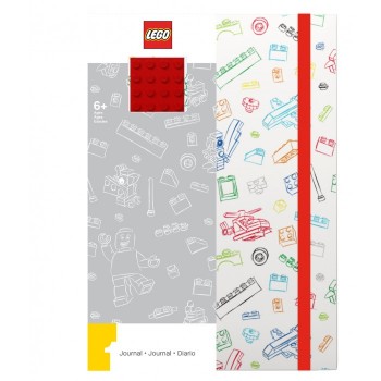 Lego Книга для записей 96 листов линейка и резинка