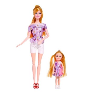 Happy Valley Кукла-модель с дочкой Family Look Будь в тренде 4824569
