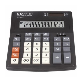 Staff Plus Калькулятор настольный STF-333-14