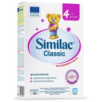 Сухая молочная смесь Similac Classic 4, 300гр