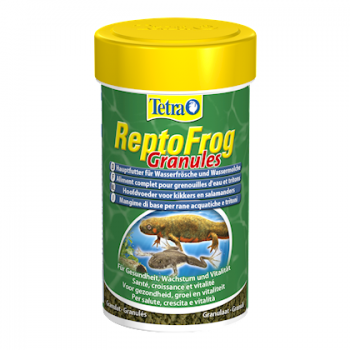 Tetra ReptoFrog Granules Корм для лягушек и тритонов, гранулы, 100 мл