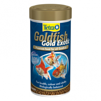 Tetra Goldfish Gold Exotic корм для всех видов золотых рыбок, 250 мл