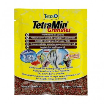 TetraMin Granules Основной корм для всех видов рыб, 12 гр