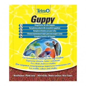 Tetra Guppy Основной корм для гуппи, 12 гр