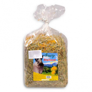 Fiory Fieno Alpiland Yellow Горное сено для грызунов (с одуванчиком), 500 гр