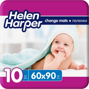 HELEN HARPER Детские впитывающие пеленки 60х90 (10 шт)