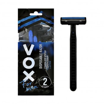 VOX Станок для бритья одноразовый FOR MEN с двойным лезвием