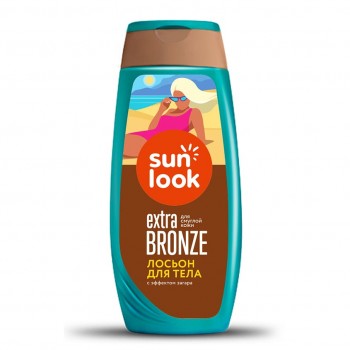 SUN LOOK Лосьон для тела I LOVE BRONZE с эффектом загара для смуглой кожи