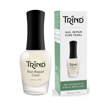 TRIND Укрепитель для ногтей белый перламутр