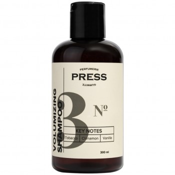 PRESS GURWITZ PERFUMERIE Шампунь для жирных волос женский безсульфатный парфюмированный №3 глубокой очистки