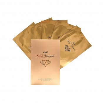 Kims Гидрогелевая золотая маска для лица Gold Diamond Hydro-Gel Face Mask