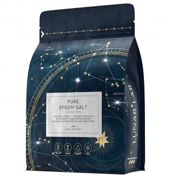 Lunar Laboratory Соль для ванн английская Epsom, пакет 1,6 кг.