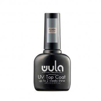 WULA NAILSOUL Верхнее покрытие светоотражающее Flash Top Coat