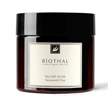 BIOTHAL Скраб соляной для тела Водоросли Глина Sea Salt Scrub Seaweed Clay