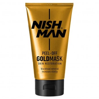 NISHMAN Золотая маска для лица PEEL-OFF Gold Mask