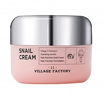 VILLAGE 11 FACTORY Крем для лица с улиточным муцином Snail Cream