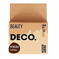 DECO. Краска для бровей в саше с окислителем