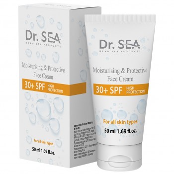 DR.SEA Увлажняющий и защитный крем 30+ SPF