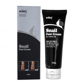 Kims Улиточный крем для ног Snail Foot Cream