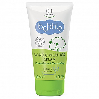 BEBBLE Крем для защиты от ветра и непогоды детский Wind & Weather Cream 0+