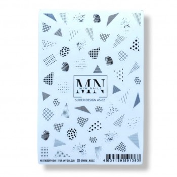 MIW NAILS Stickers-Наклейки на липкой основе S-02